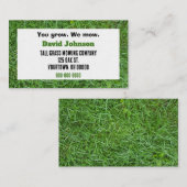グリーングラス 名刺 (正面/裏面)
