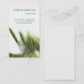 グリーングラス 名刺 (正面/裏面)