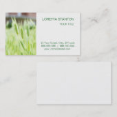 グリーングラス 名刺 (正面/裏面)