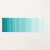 グリーングラデーションストライプジョガマット ヨガマット (裏面(横))