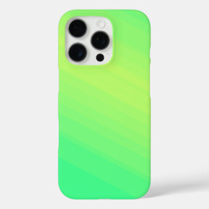 グリーングラデーションデザイン iPhone 16 PROケース