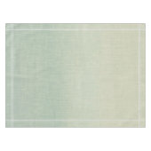 グリーングラデーション航海のいかり テーブルクロス (正面(横))