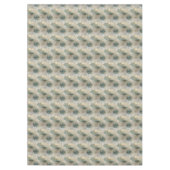 グリーングラムシック金ゴールドホワイトトロピカル葉トロピカル テーブルクロス (正面)