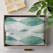 グリーングラム離れ金ゴールド抽象芸術 薄葉紙 (ギフト)