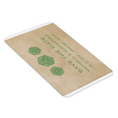 グリーングランジD20サイコロゲーマー日付磁石を保存 マグネット (右側)