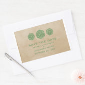 グリーングランジD20ダイスゲーマー Save the Date ステッカー (封筒)