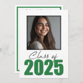 グリーングリッタークラス2025フォトオープンハウス 招待状 (正面/裏面)