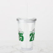 グリーングリッタークラス2025 アクリルタンブラー (右)