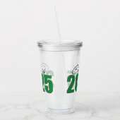 グリーングリッタークラス2025 アクリルタンブラー (左)
