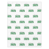 グリーングリッタークラス2025 テーブルクロス (正面)