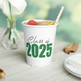 グリーングリッタークラス2025 紙コップ