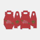 グリーングリッタークリスマススター フェイバーボックス (折り畳みなし)