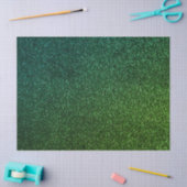 グリーングリッターテクスチャデコパージュティッシュペーパー 薄葉紙 (クラフト)