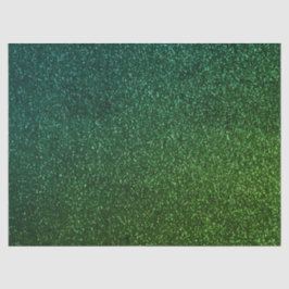 グリーングリッターテクスチャデコパージュティッシュペーパー 薄葉紙
