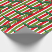 グリーングリッターヒールドラッピング紙 ラッピングペーパー (角)