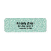 グリーングリッター ラベル (正面)