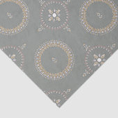 グリーングレイエレガント装飾用フローラ 薄葉紙 (詳細)