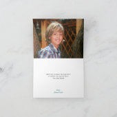 グリーングレーサッカーチケットバー(ユダヤ教の)バル・ミツバーサンキューユー サンキューカード (内部)