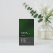 グリーングレートレンドモダンプロフェッショナル名刺 名刺 (スタンド正面)