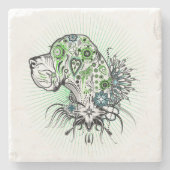 グリーングレート・ダン ストーンコースター (正面)