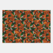 グリーングレーバスケットボールを与えるコーディネートされたスポーツ ラッピングペーパーシート (正面)