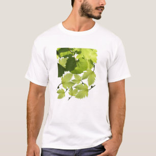 グリーングレープつる植物葉 Tシャツ