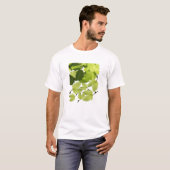 グリーングレープつる植物葉 Tシャツ (正面フル)