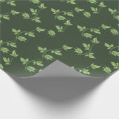 グリーングレープつる植物 ラッピングペーパー (角)