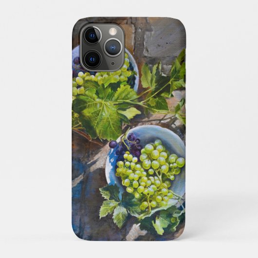 グリーングレープの静物画 Case-Mate iPhoneケース (裏)