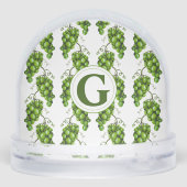 グリーングレープススノーグローブ (裏面)