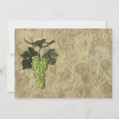 グリーングレープフルーツ&ワインテイスティングパーティの招待状 招待状 (裏面)