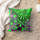 グリーングレープモダン クッション (ブランケット)