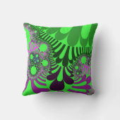 グリーングレープモダン クッション (裏面)