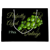 グリーングレープラージ抱き枕 ラージペーパーバッグ (正面)