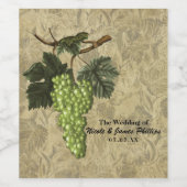 グリーングレープヴィンヤードシエレガントックワインラベル ワインラベル (シングルラベル)