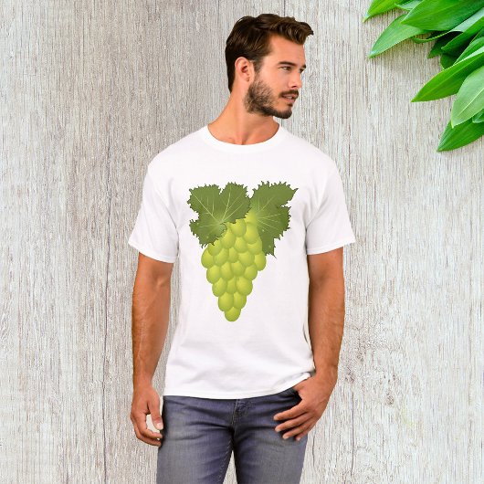 グリーングレープ 葡萄の葉 新鮮な果物 Tシャツ