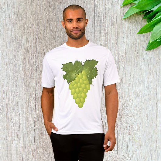 グリーングレープ 葡萄の葉 新鮮な果物 Tシャツ