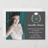 グリーングレー卒業パーティー招待状 招待状 (正面)