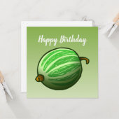 グリーングースベリー果実 カード (正面/裏面インサイチュ)