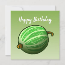 グリーングースベリー果実