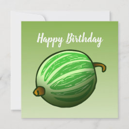 グリーングースベリー果実 カード