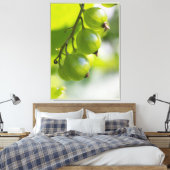 グリーングースベリーCC0307大 キャンバスプリント (インサイチュ (寝室))