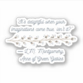 グリーンゲイブルステッインスパイアクのアンヌ シール (正面)