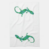 グリーンゲッコ キッチンタオル (縦)