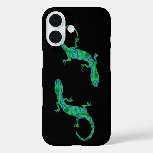 グリーンゲッコ Case-Mate iPhoneケース (裏面)
