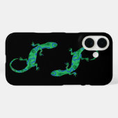 グリーンゲッコ Case-Mate iPhoneケース (裏面 (横))