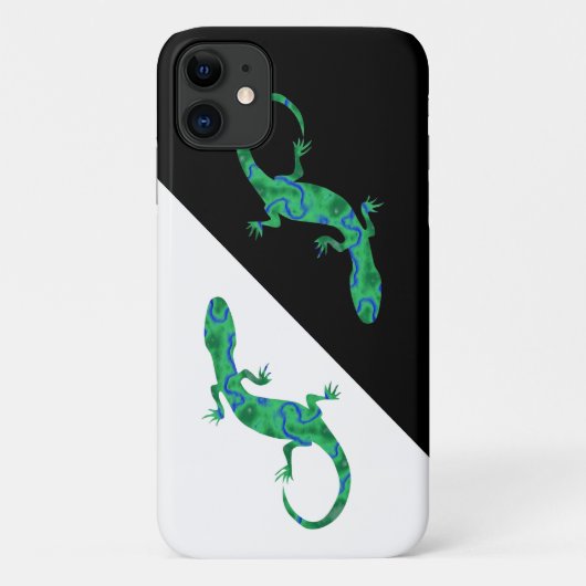 グリーンゲッコ Case-Mate iPhoneケース (裏面)
