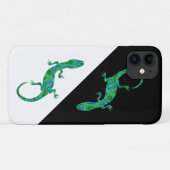 グリーンゲッコ Case-Mate iPhoneケース (裏面(横))