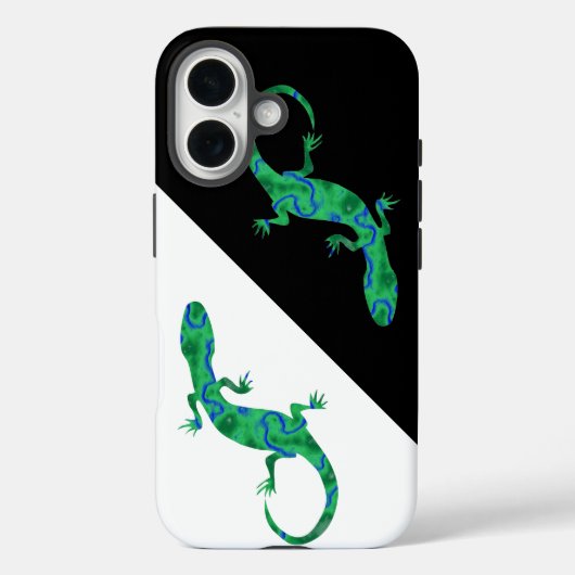 グリーンゲッコ Case-Mate iPhoneケース (裏面)