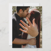 グリーンゲート写真結婚式の日付を保存 セーブザデート (裏面)